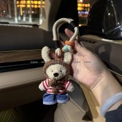 Resim Silver1 Sevimli Renkli Ip Peluş Ayı Kolye El Yapımı Oyuncaklar Küçük Bebek Çanta Çekicilik Sevimli Bebek Cep Telefonu Çekicilik (Yurt Dışından) 