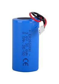 Resim Fanso Er26500h - 1s1p - C Size - 3.6v 8500 Mah Şarjsız Li-socı2 Lithium Pil - Soketli - 51005-2p 