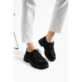 Resim Kadın Yüksek Taban Loafer Arden - Siyah Siyah 