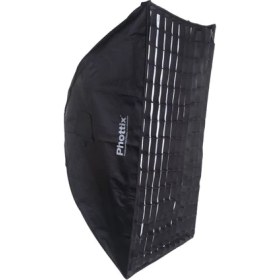 Resim Phottix 2 In 1 Grid Strip Softbox 91 x 122 cm 