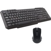 Resim Polosmart PSK10 Kablosuz Klavye&mouse Set Siyah 