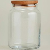 Resim Berry Ahşap Kapaklı Kavanoz - 890 ml 