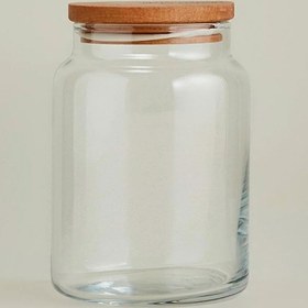Resim Berry Ahşap Kapaklı Kavanoz - 890 ml 