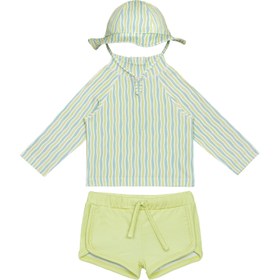 Resim Lime Oasis UV Korumalı Erkek Bebek Mayo Seti - 6-12 Ay 