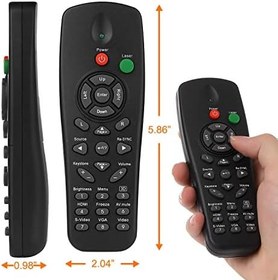 Resim BR-3057L Projektör Uzaktan Kumanda OPTOMA DAEXUZ DS327 DS329 DS551 DX327 DX329 DX551 ES550 ES551 EW605ST EW610ST EW631 EX550 EX551 EX605ST EX610ST EX610ST için EX631 TS551 TX551 