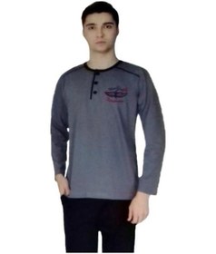 Resim Aysu 2008 Erkek Uzun Kol Pijama Takımı Penye Pijama Takımı 