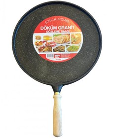 Resim ENCA Home Döküm Granit 36 Cm Derin Gözleme Tavası 