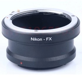 Resim Fujifilm X-Pro1- X-M1- X-E1- X-E2 için Nikon Lens Adaptörü 