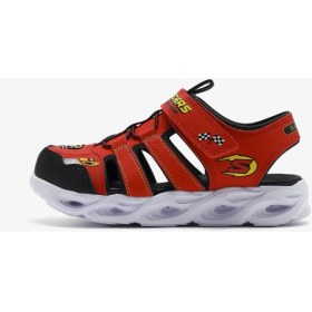 Resim Skechers Thermo-Splash - Hydro-Flare Büyük Erkek Çocuk Kırmızı Erkek Çocuk Sandalet 400613L Rdbk 