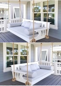 Resim Bamena Wood Foy Ahşap Salıncak 
