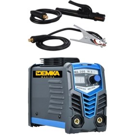 Resim Demka Makina Special Technology Super Ultrasonıc 200 Amp Dijital Göstergeli Invertör Kaynak Makinası 