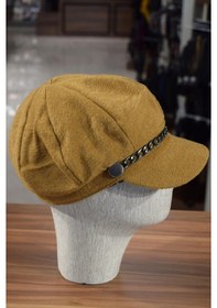 Resim Shopiolog Kadın Denizci Şapka Kışlık Kaşe 