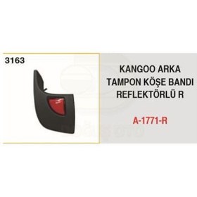 Resim A-1771-r - Tampon Arka Kose Bandı Reflektörlü Sağ Kangoo 