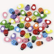 Resim 20/60/100 Adet Mini Kırmızı Uğur Böceği Sticker'lı Dekoratif Aksesuar, DIY El İşi, Kart Yapımı, Bahçe Partisi Süslemeleri ve Oda Dekoru İçin Uygun 
