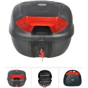 Resim Arwic Motosiklet Arka Çanta 32 Lt Siyah + Aparatlar 