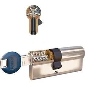 Resim Kaba Expert+ Çelik Takviyeli Anahtarı Kopyalanamaz Kapı Göbeği İkili Set 