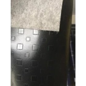 Resim Pvc Dama Siyah Yer Muşambası Oto Zemin Kaplama En 2M X Boy 10M 