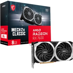 Resim MSI Radeon RX 7600 MECH 2X Classic 8G 