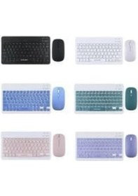 Resim Lenovo Tab M9 Tb310xc İçin Klavye Ve Mouse Set Mavi 