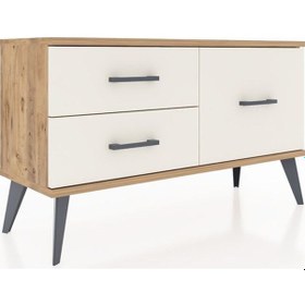 Resim Arges Şifonyer 3 Raflı 88x30x48 Çam-çam/aytaşı Çam/aytaşı 