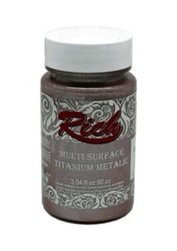 Resim Rich Multi Titanyum Metalik Boya Antik Pembe 90Cc 