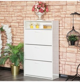 Resim Nirvana Çok Amaçlı Ayakkabılık-Beyaz 