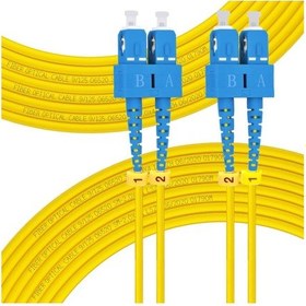 Resim Fiber Optik Patch Kablo SC-SC Duplex Single Mode 1 Metre 