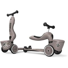 Resim Scoot and Ride Highwaykick 1 Lifestyle Scooter - Brown Lines 210621-96605 