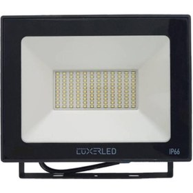 Resim LUXER 50 Watt Led Projektör Sarı Işık 