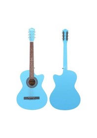 Resim Midex Xc-120ltb Kaliteli Akustik Gitar Gül Klavye Sap Ayarlı 4/4 Full Set 
