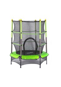 Resim Leyaton Çocuk Trambolini Fileli Trambolin Çap Yeşil 
