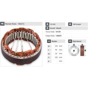 Resim 12v Alternatör Statör Bosch Tipi 120 A N11.382 