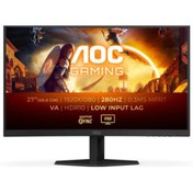 Resim ETK TEKNOLOJİ AOC C27G4ZXE 27 inch 280Hz 0.3Ms HDMI DP ADAPTIVESYNC FHD FAST VA CURVED OYUNCU MONİTÖRÜ 