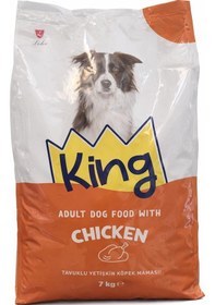 Resim King Tavuklu Köpek Maması 7 Kg 