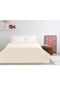 Resim Taç Jakar Çift Kişilik Pike Takımı Callie Ekru 