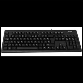 Resim A4 Tech Km-720, Siyah, Usb Kablolu, Türkçe F, Multimedya Klavye 