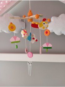 Resim Bebek Beşik Süsü Dönence - Organik Dekorasyon Montessori 2001 