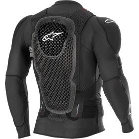 Resim Alpinestars Bionic Pro V3 Plasma Body Armor (Tam Gövde Koruma) Siyah Kırmızı Beyaz 