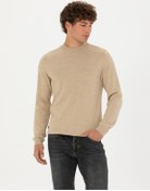 Resim Pierre Cardin Erkek Taş Melanj Triko Kazak 50276158-vr225 Taş Melanj 