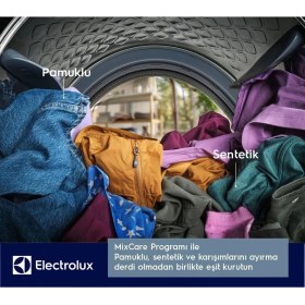 Resim Electrolux EW7D285UT 700 Serisi Delicatecare A+++ Enerji Sınıfı 8 kg Inverter Isı Pompalı Kurutma Makinesi 