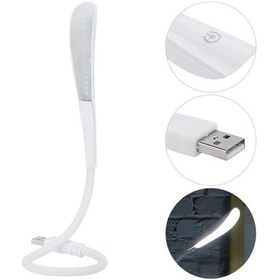 Resim Powermaster Pm-24560 14 Ledli Beyaz Esnek Usb Led Lamba 3 Kademeli Çok Renkli 