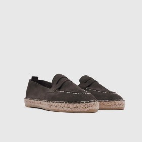 Resim Togo Kadın Casual Espadril Ayakkabı [060034], Haki Yeşil Süet, 38 