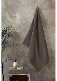 Resim Varol Royal Serisi 2 Li Havlu Seti 50x90 & 90x150 Cm, 500 Gsm Premium Kahve 