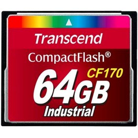 Resim Transcend Industrial TS64GCF170 CF170 64 GB Compact Flash Hafıza Kartı 