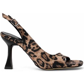 Resim Beety 25by50.045s Kadın Klasik Topuklu Ayakkabı Leopar Leopar 