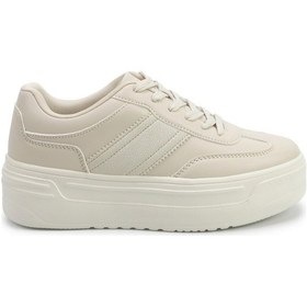 Resim Butigo Int1225k007 5pr Bej Kadın Sneaker 000000000102043823 Bej 