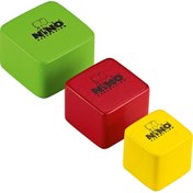 Resim Nino NINO507 Wood Shaker Square (3lü Set) 