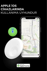Resim Torima Takip Cihazı Apple Find My Uyumlu N Tag Beyaz 