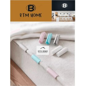 Resim Btm Home 6 Adet Yorgan Döşek Kılıfı ve Çarşaf Tutucu Sabitleyici Kaydırmaz Nevresim Örtü Düzenleyici Klipsle 
