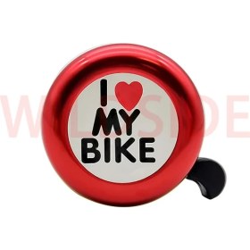 Resim Yunjin Shop Kırmızı Stil Bisiklet Alüminyum Mini Bells Uyarı Güvenlik Yüksek Sesli Alarm Sevimli Desen Çan Çocuk Bisikleti Parçaları (Yurt Dışından) 